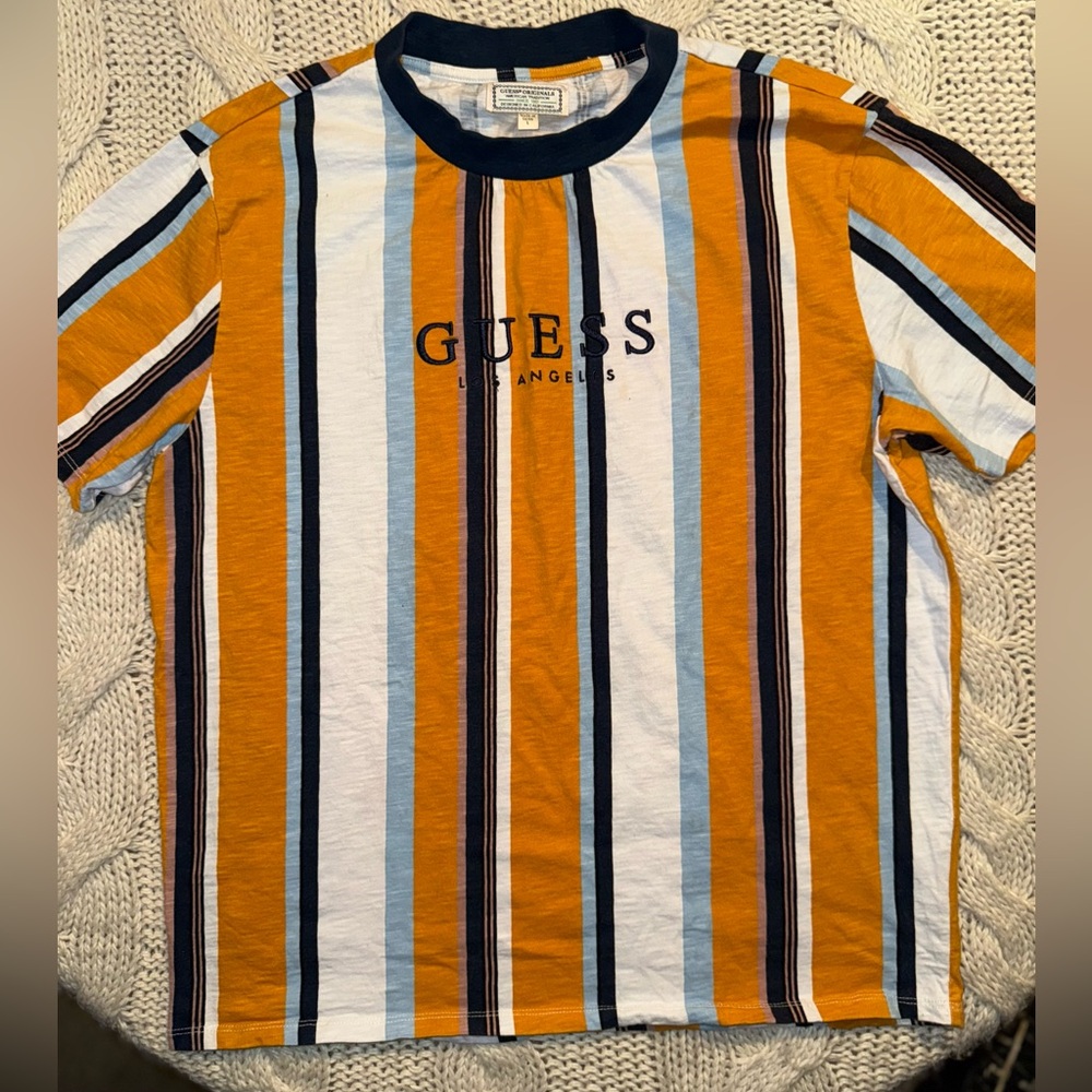Vintage Guess‎ Originals striped men’s t shirt